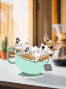 Limited Edition Pup in a Cup Design
