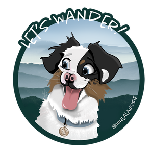 "Let's Wander" Lala Sticker